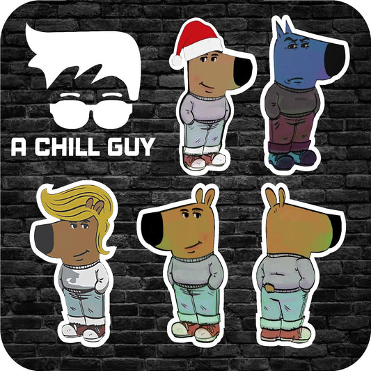 A Chill Guy Sticker Pack - Sticker Concepts