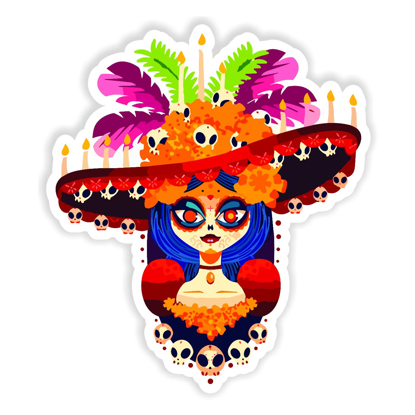 Day Of The Dead v3 - Sticker Concepts