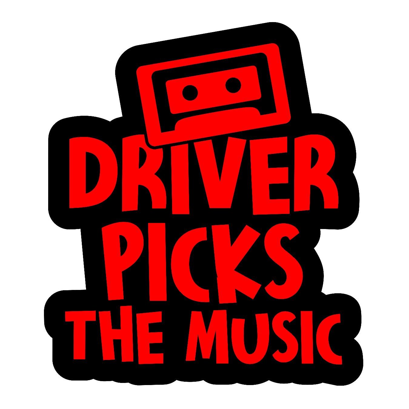 Driver Picks The Music - Sticker Concepts