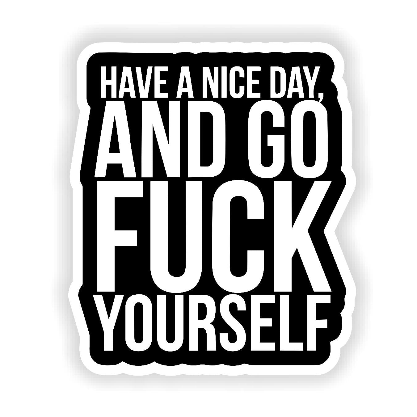 Go F*ck Yourself - Sticker Concepts