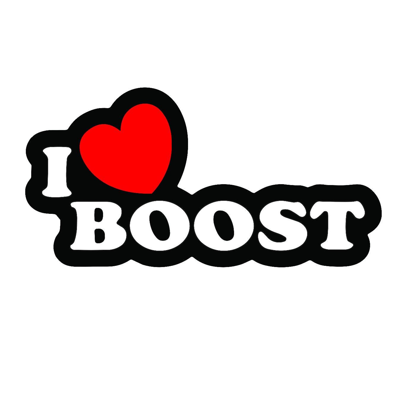 I Love Boost - Sticker Concepts