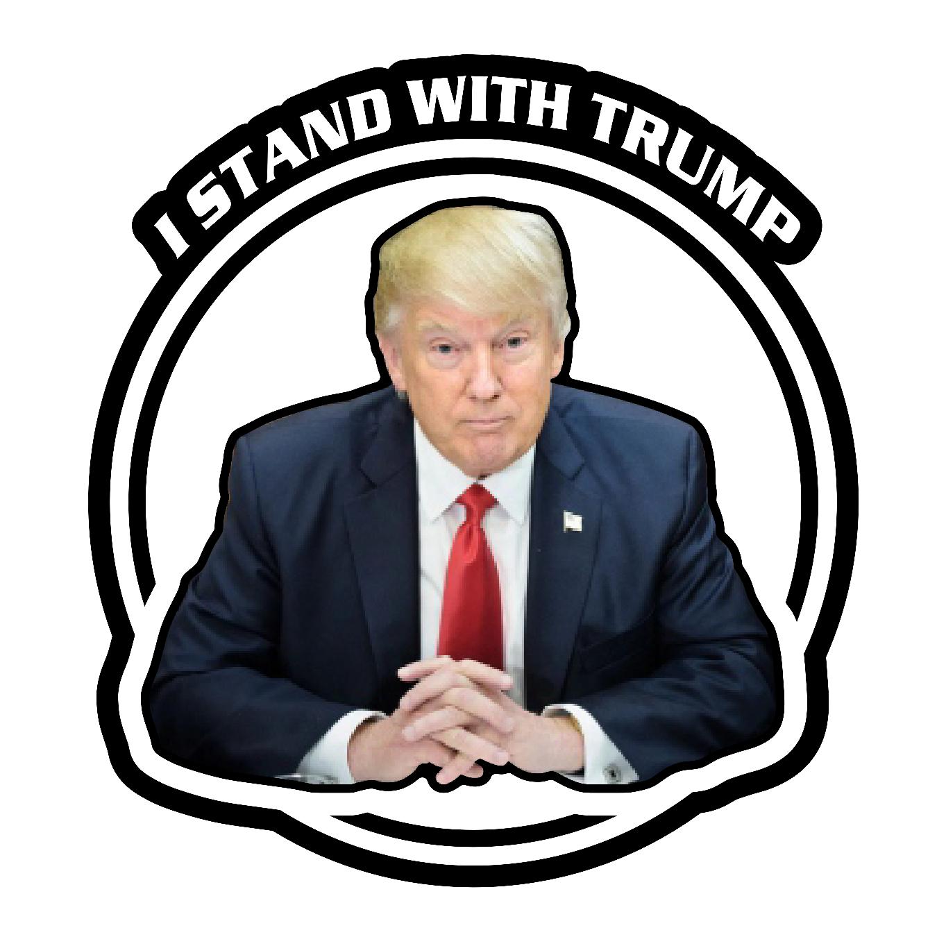 I stand with Trump - Sticker Concepts