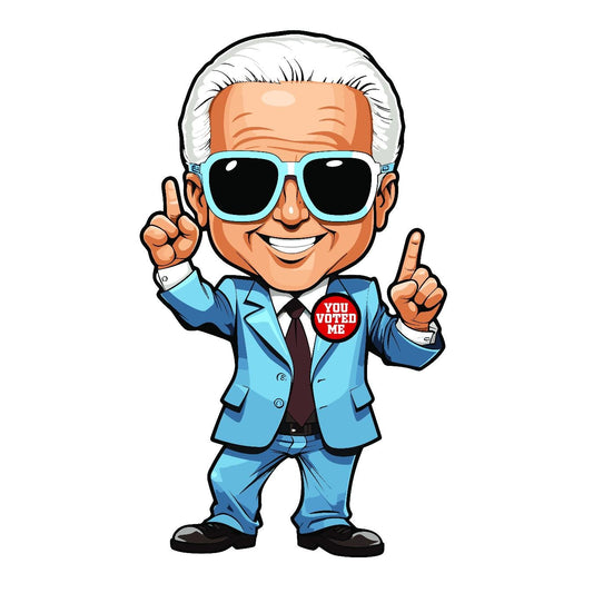 Joe Biden Cartoon - Sticker Concepts