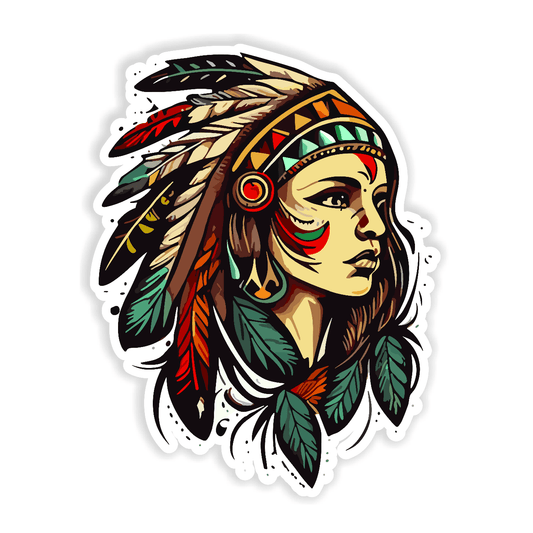 Native American v44 - Sticker Concepts