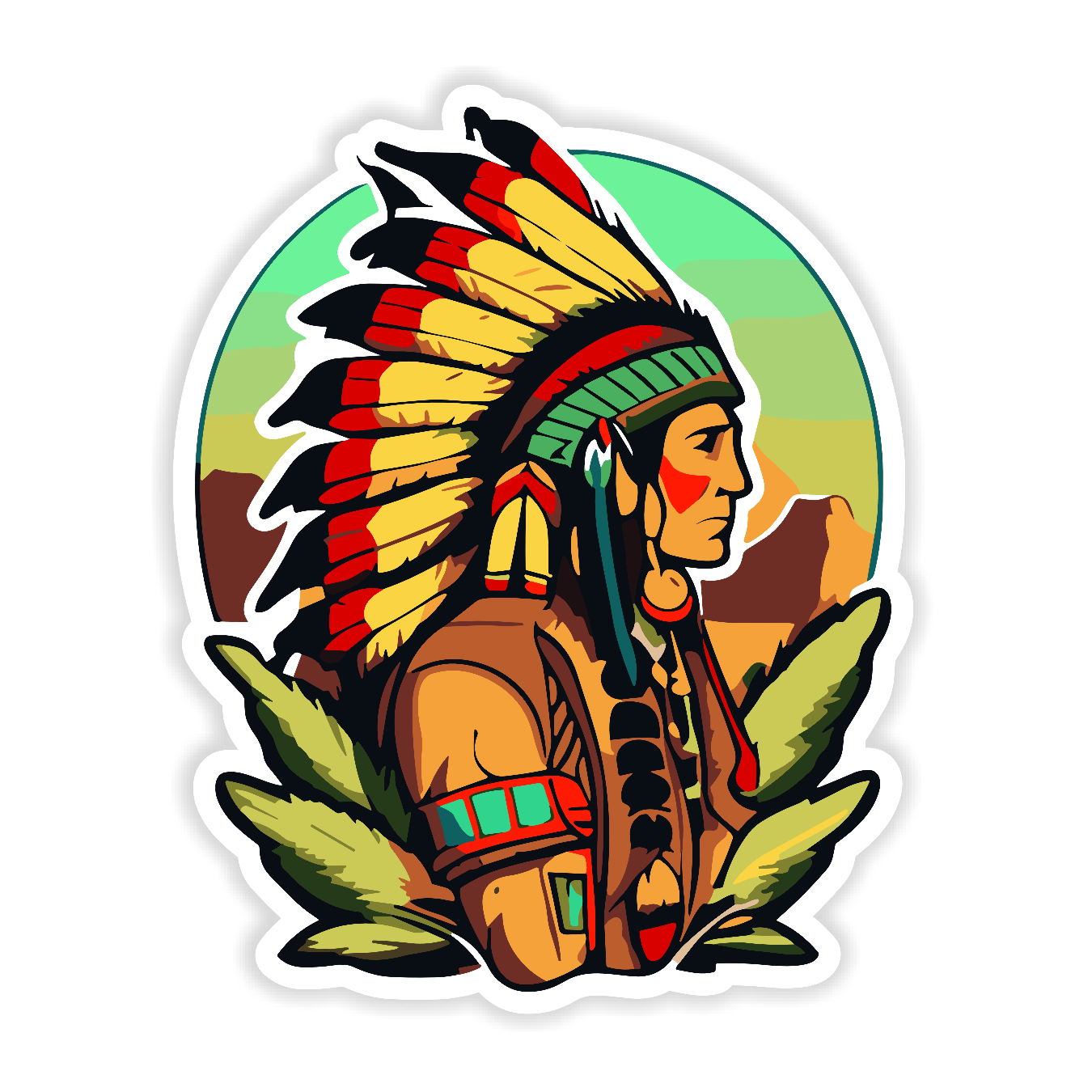 Native American v5 - Sticker Concepts