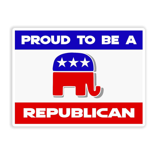 Proud Republican - Sticker Concepts