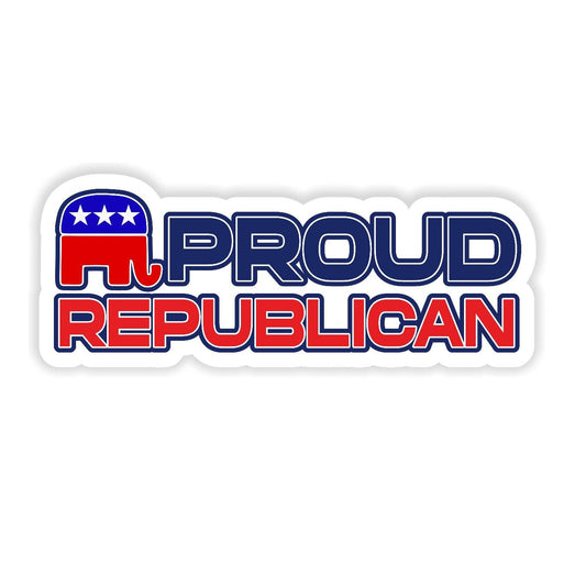 Proud Republican v2 - Sticker Concepts