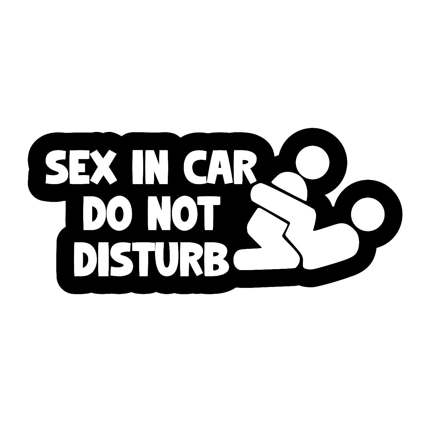 Sex In Car Do Not Disturb - Sticker Concepts