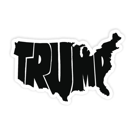 Trump America Outline - Sticker Concepts