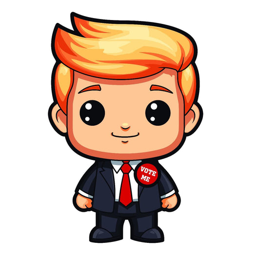 Trump Cartoon - Sticker Concepts